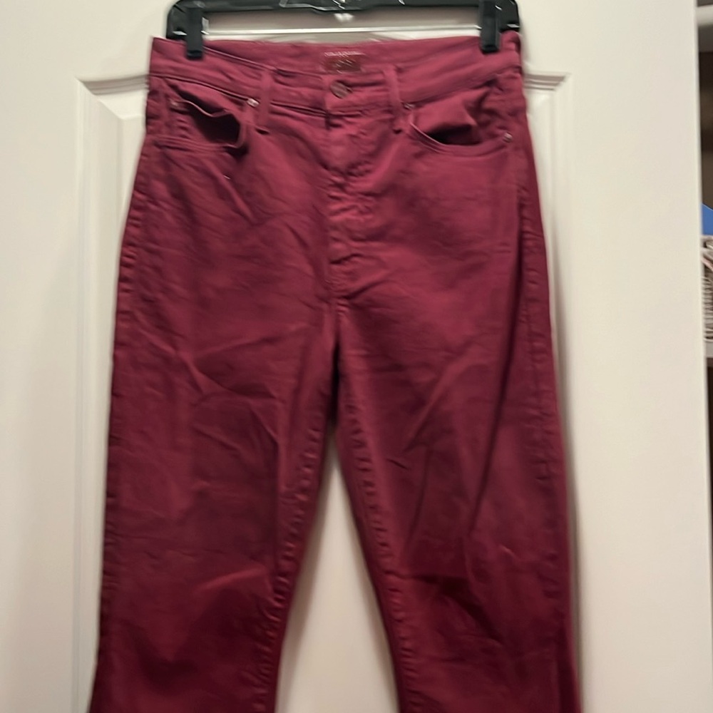 Mother denim high waisted weekender skimp play date size 27